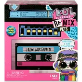 Mga L.O.L Surprise Remix Pets Pack avec de vrais cheveux et 9 surprises