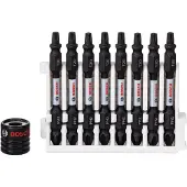 Bosch Embouts de vissage courts Impact Control 9 pcs.