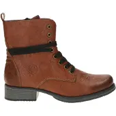 Rieker Chaussures à lacets pour femmes Chaussures à lacets hautes - Cognac - Taille 36