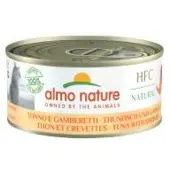 Almo Nature HFC Natural thon avec crevettes pâtée pour chat (150 g)