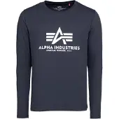 Alpha industries T-Shirt bleu marine / blanc