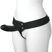 Fetish Fantasy - gode ceinture creux - noir