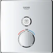 GROHE Thermostat Grohtherm SmartControl avec une vanne d'arrêt, 29123000