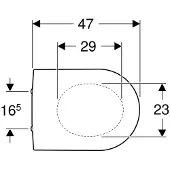 Geberit 300 Basic abattant de WC avec couvercle avec softclose topfix blanc s8h51109000g