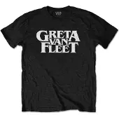 Greta Van Fleet T-Shirt Logo Homme Noir - Taille M