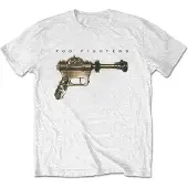 Foo Fighters T-Shirt Ray Gun Homme Blanc - Taille L