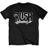 Rush T-Shirt Logo Homme Noir - Taille M