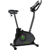 Tunturi Cardio Fit E30 Vélo d'Appartement Ergomètre / Home trainer / Velo fitness / Velo interieur - Apteurs de Pouls intégrés - avec écran LCD et ordinateur d'entraînement - de Résistance Réglable