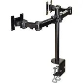 Desq Bras double de moniteur LCD 45 cm Noir