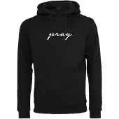 Mister tee Sweat-shirt 'Pray' noir / blanc