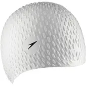 Speedo Bonnet De Bain Swimcaps Bubble Cap Whi P12 pour femme - Blanc