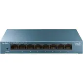 TP-LINK 10/100/1000mbps Soho Switch 8 Ports Bleu One Size / EU Plug 220V