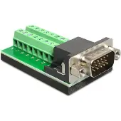 DeLOCK Borne 15 broches Sub D -