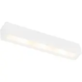 QAZQA Applique murale moderne blanche 3 lumières - Tjada Novo