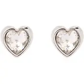 Ted Baker Boucles d'oreilles 'HAN: CRYSTAL HEART EARRING' argent