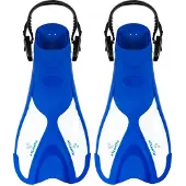 Atlantis Palmes de Plongée Atlantis Blue White-Pointures 36 - 41