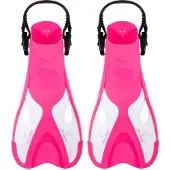 Atlantis Palmes de Plongée Atlantis Pink White-Pointures 36 - 41