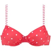 s.Oliver Hauts de bikini 'Audrey' rouge / blanc