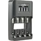 Jupio USB 4-slots Ultra Fast Battery Charger LCD pour 1 à 4 piles AA/AAA