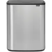 Brabantia Bo Touch Bin 60 Litres Inox Anti-traces de Doigts