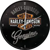 Harley Davidson Horloge murale *Genuine* DIAMÈTRE : 31 CM