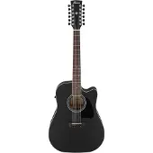Ibanez AW8412CE-WK Weathered Black Artwood