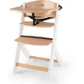Kinderkraft Enock Bois Cire Chaise d'enfant Wit/Naturel