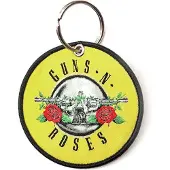 Guns n' Roses Classic Circle Logo Schlüsselanhänger, Multicolore