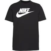 Nike T-Shirt 'Icon Futura' noir / blanc