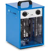 Dryfast DEH3 Elektrische Heizung 230 V, Radiateur soufflant, Noir, Bleu