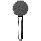 Wenko Pomme de douche main pluie jet d'eau bain BASIC gris Ø 10 bien-être