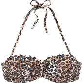LASCANA Hauts de bikini marron