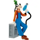 BULLYLAND Mickey et ses amis : Le pilote de course Dingo - Figurine de jeu