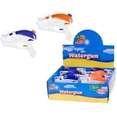 Summertime Pistolet à eau - - S3000 - Réservoir intégré - Couleurs bleu/orange/blanc - Enfant