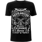 DevilDriver T-Shirt Sawed Off Homme Noir - Taille L