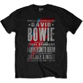 David Bowie T-Shirt Hammersmith Odeon Homme Noir - Taille XXL