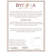Bye Bra - coussin rehausse-seins waterproof - transparent