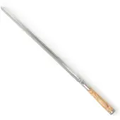 Forged Brochette Forged Churrasco V-vorm 50 cm