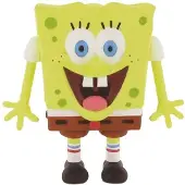 Comansi - Figurine Bob l'éponge - Sourire Bob l'éponge Y99092