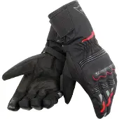 Dainese Tempest Unisex D-Dry Noir Rouge Long Gants Taille XXXS
