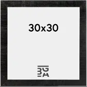 Walther design Cadre photo Home 30x30 cm Noir