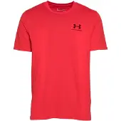 Under Armour T-Shirt 'Style' rouge / noir