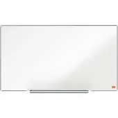 Nobo Tableau blanc Widescreen - cadre alu - surface Nano Clean - l. 710 x H 400 mm - avec auget