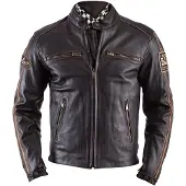 Helstons ACE Oldies Marron CE Blouson Taille 2XL