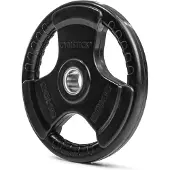 Gymstick Rubber 20kg Plate Noir 20 kg