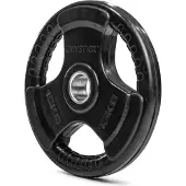 Gymstick Rubber 15kg Assiette noire 15 kg Noir 15 kg