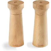 Amefa Ensemble de 2 moulins à sel et à poivre MODERN WOOD