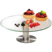 Aps Plat à gâteau en acier inoxydable Ø300 x 110 mm