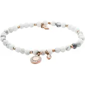 Fossil Bracelet 'VINTAGE MOTIFS' gris / blanc