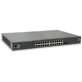 LevelOne GTL-2891 - Commutateur - C3 - Géré - 24 x 10/100/1000 + 2 x SFP+ 10 Go (liaison montante) - Montable sur rack